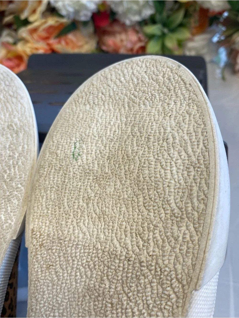 art class™ Leopard Star Court Sneakers White Girls Size 5